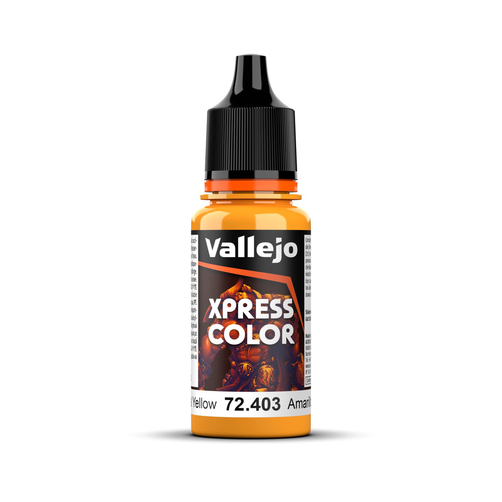 Vallejo: Xpress Colour: Imperial Yellow 18ml