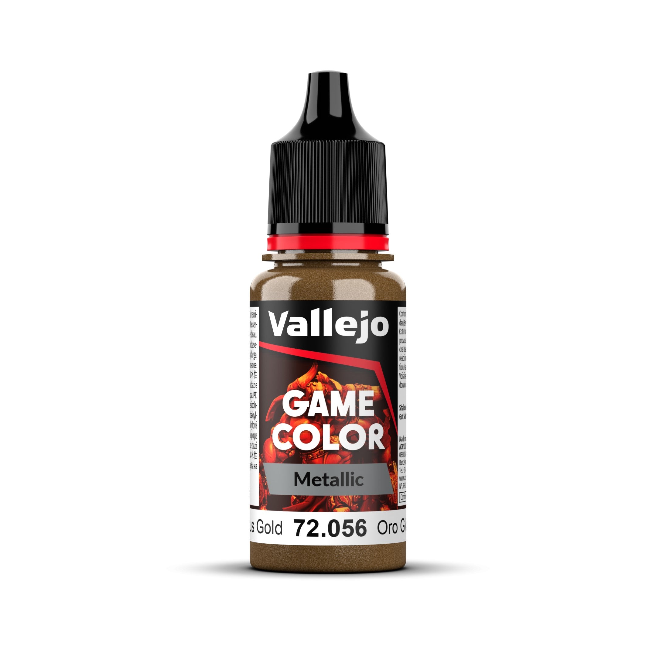 Vallejo: Game Colour Metallic: Glorious Gold 18ml