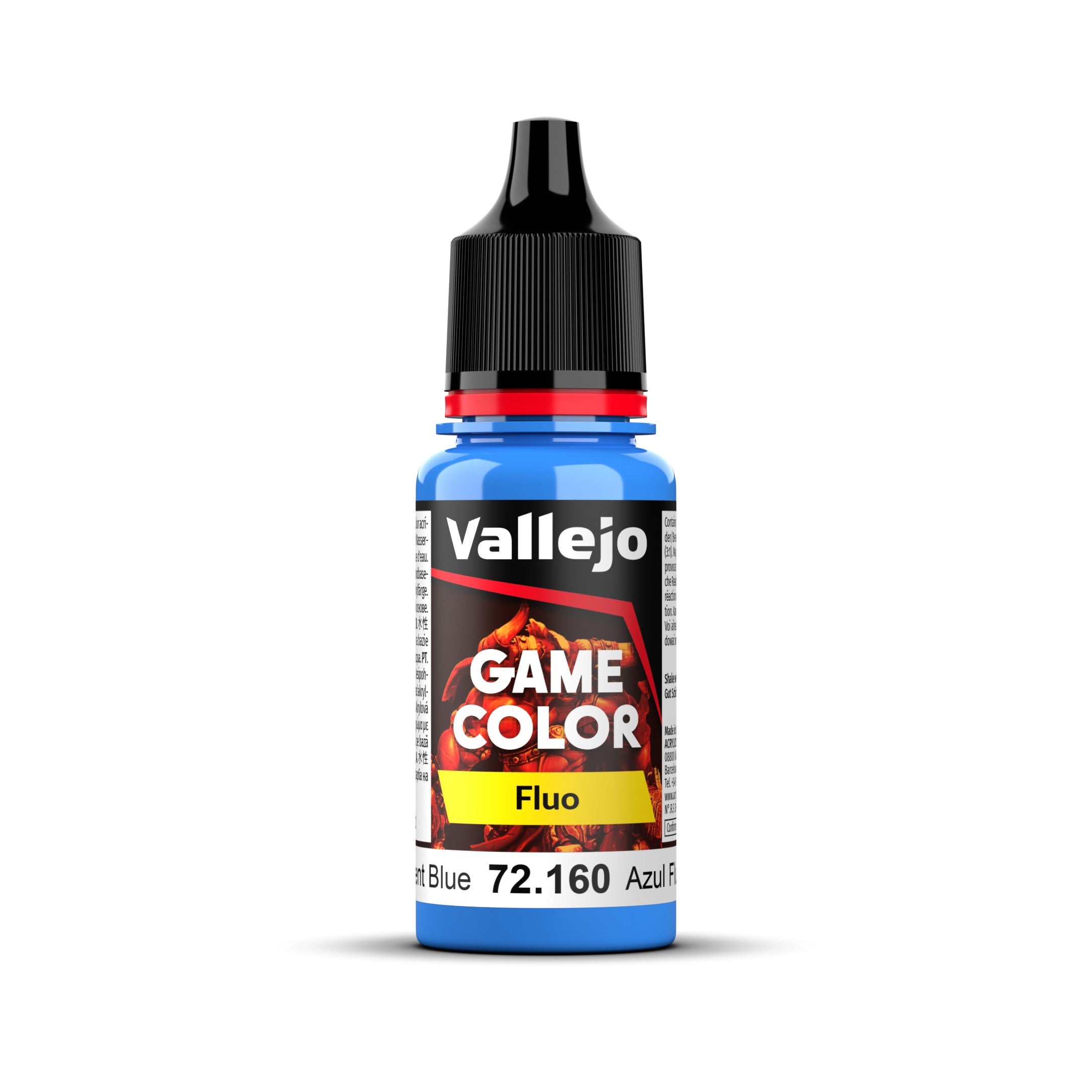 Vallejo: Game Colour Fluorescent: Blue 18ml
