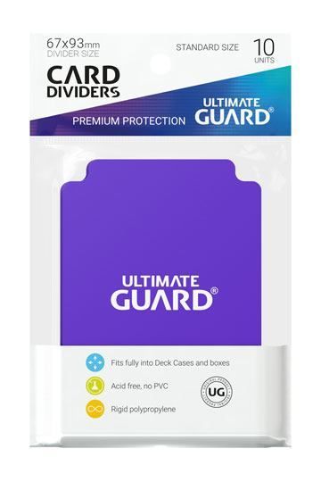 Ultimate Guard: Card Dividers Standard Size Purple (10)