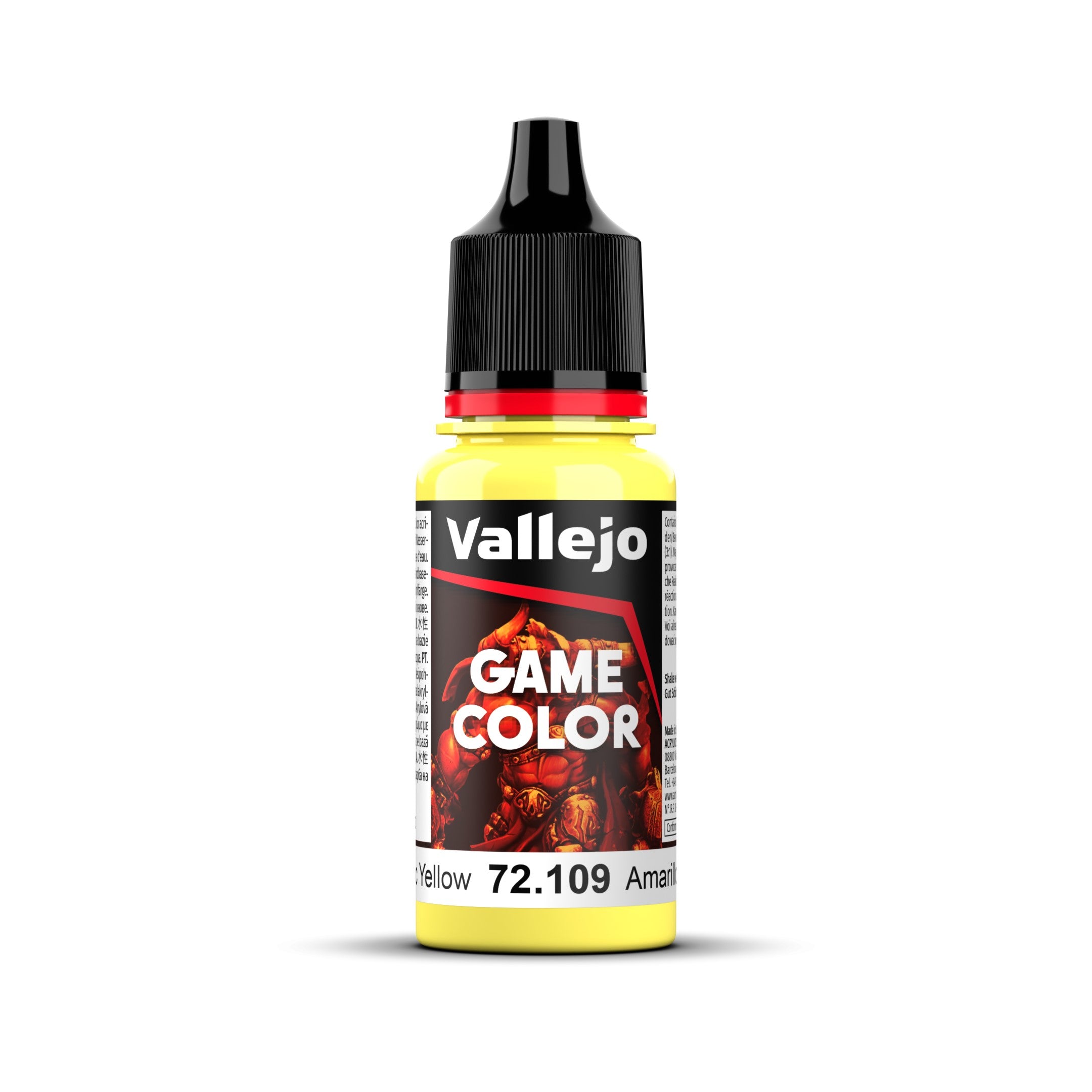Vallejo: Game Colour: Toxic Yellow 18ml