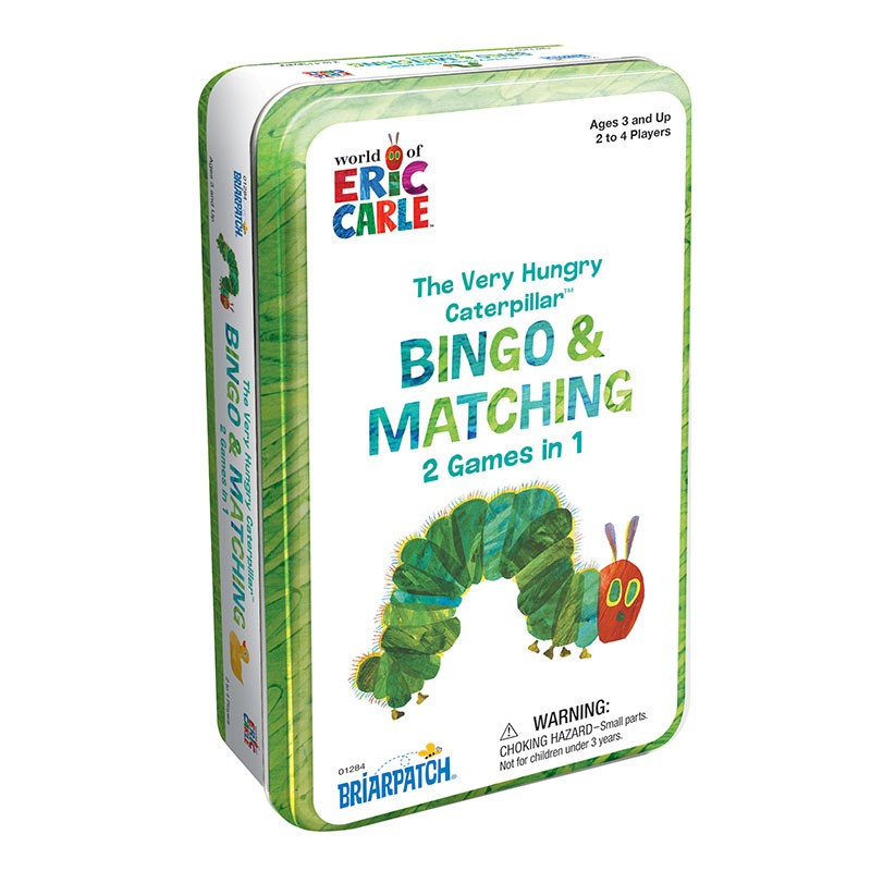 Very Hungry Caterpillar Bingo & Matching Tin Game