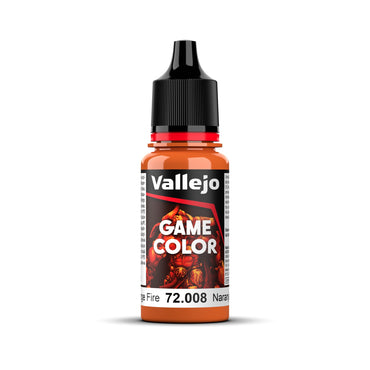 Vallejo: Game Colour: Orange Fire 18ml