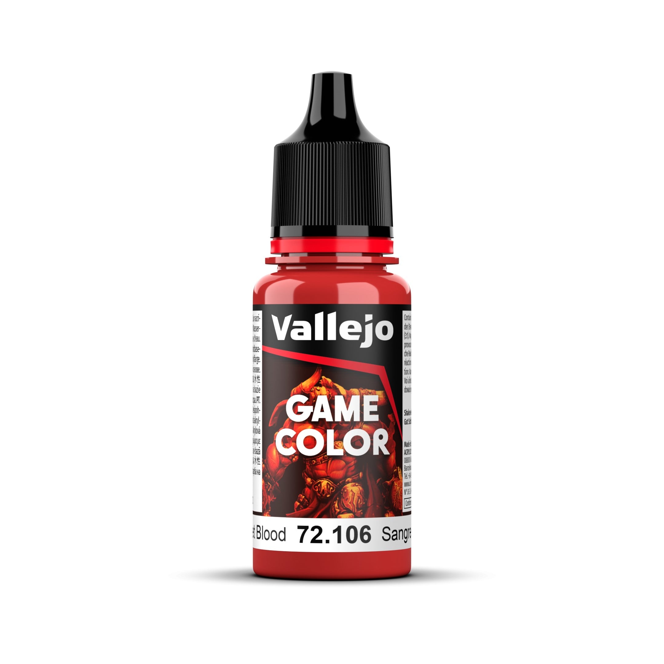 Vallejo: Game Colour: Scarlet Blood 18ml