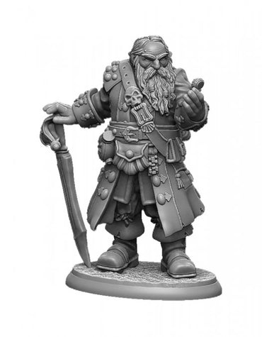 Reaper: Barnabus Frost, Pirate Lord of Brinewind (Metal)
