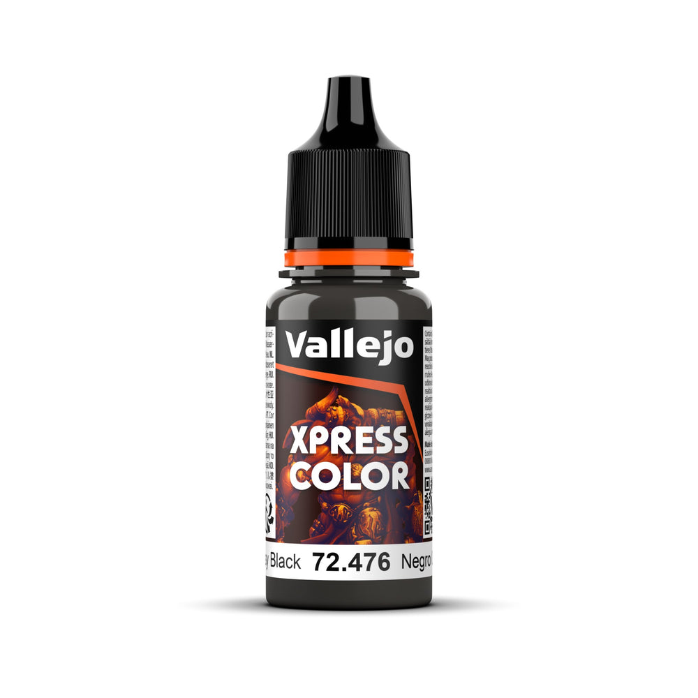 Vallejo: Xpress Colour: Greasy Black 18ml