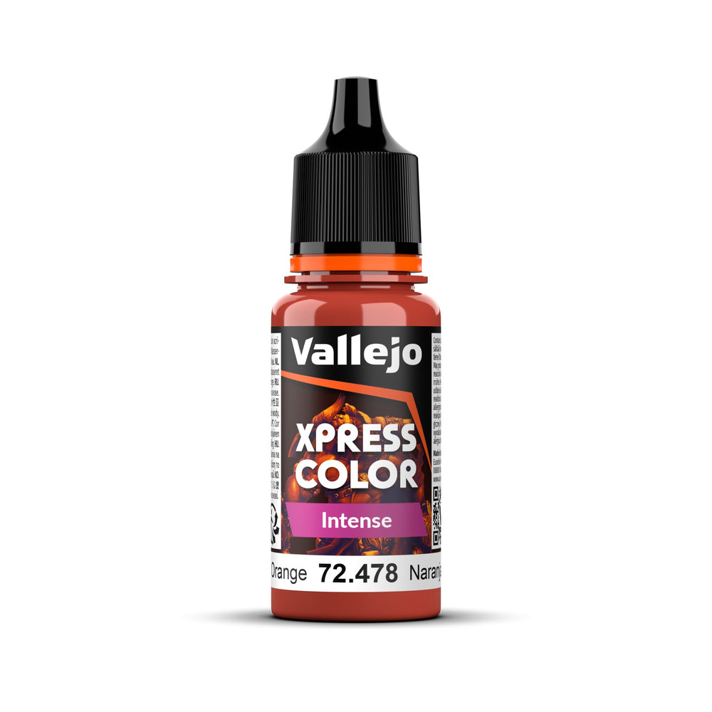 Vallejo: Xpress Colour Intense:  Phoenix Orange 18ml