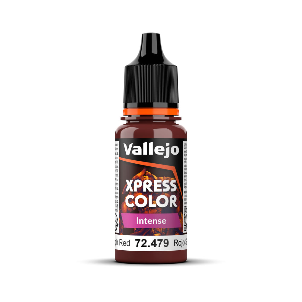 Vallejo: Xpress Colour Intense:  Seraph Red 18ml