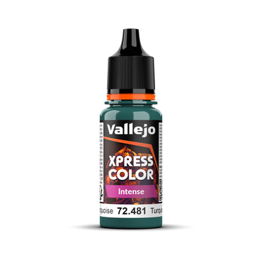 Vallejo: Xpress Colour Intense:  Heretic Turquoise 18ml