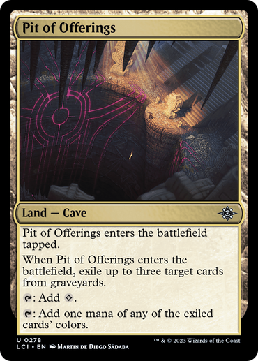 Pit of Offerings [The Lost Caverns of Ixalan]