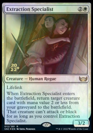 Extraction Specialist [Streets of New Capenna Prerelease Promos]