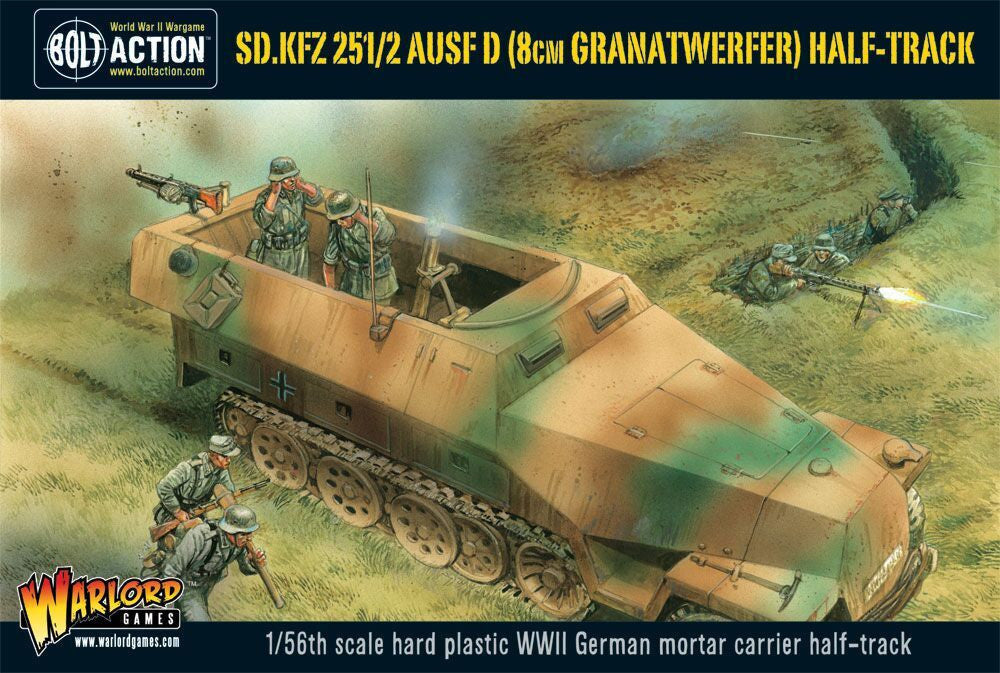 Bolt Action: Sd.Kfz 251/2 Ausf D (8cm Granatwerfer) Half-Track