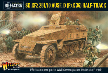 Bolt Action: Sd.Kfz 251/10 Ausf D (Pak 36) Half Track