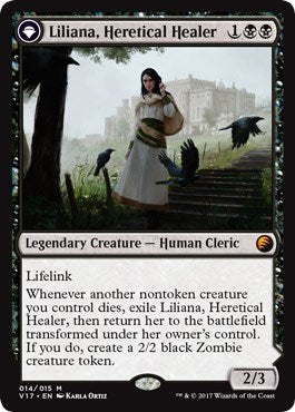 Liliana, Heretical Healer // Liliana, Defiant Necromancer [From the Vault: Transform]