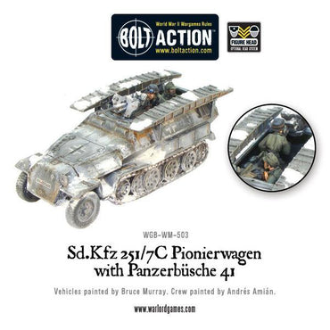 Bolt Action: Sd.Kfz 251/7C Pionierwagen with Panzerbuchse 41