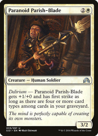 Paranoid Parish-Blade [Shadows over Innistrad]
