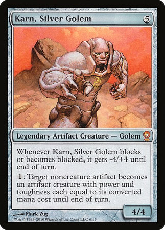 Karn, Silver Golem [From the Vault: Relics]