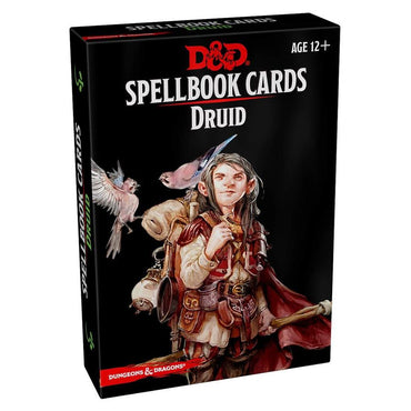 D&D: Spellbook Cards Druid Deck (131 Cards) Revised 2018 Edition