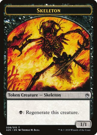 Skeleton Token (008) [Masters 25 Tokens]