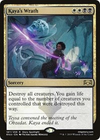 Kaya's Wrath [Promo Pack: Throne of Eldraine]