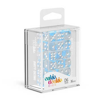 Oakie Doakie Dice D6 Glow Arctic