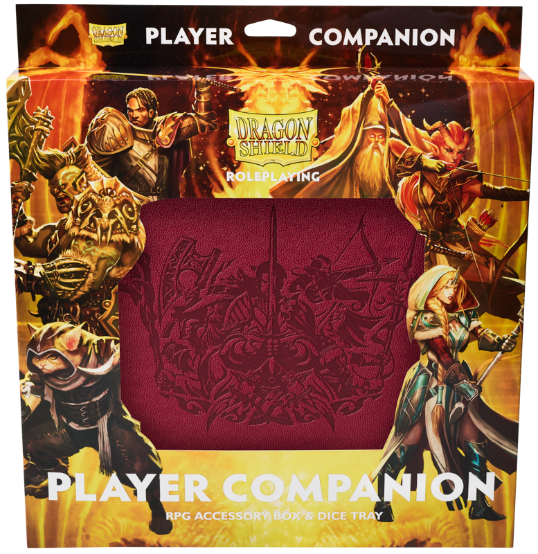 Dragon Shield: Roleplaying Player Companion Blood Red
