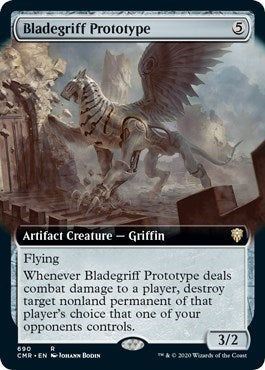 Bladegriff Prototype (Extended Art) [Commander Legends]