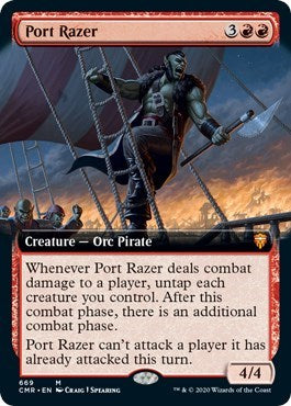 Port Razer (Extended Art) [Commander Legends]