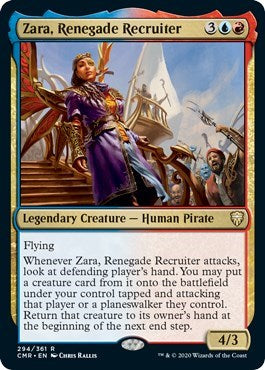 Zara, Renegade Recruiter [Commander Legends]