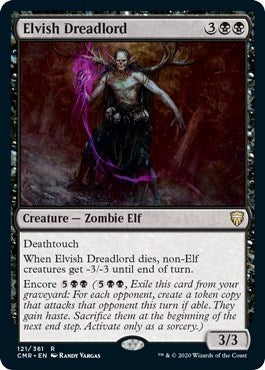 Elvish Dreadlord [Commander Legends]