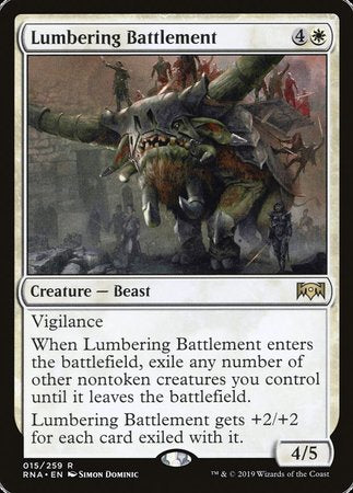 Lumbering Battlement [Ravnica Allegiance]
