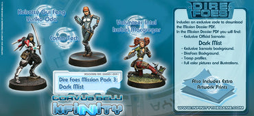Dire Foes Mission Pack 3: Dark Mist