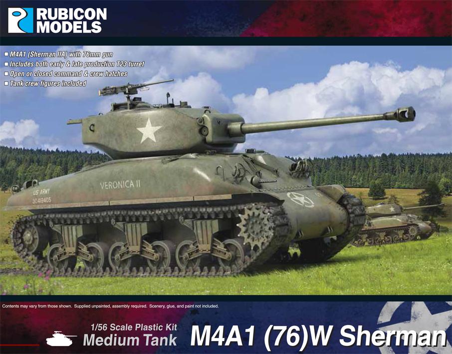 Rubicon: M4A1 (76)W Sherman-LH