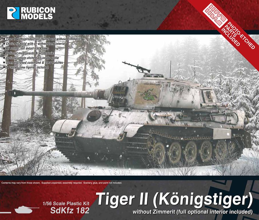 Rubicon: King Tiger (Königstiger) without Zimmerit