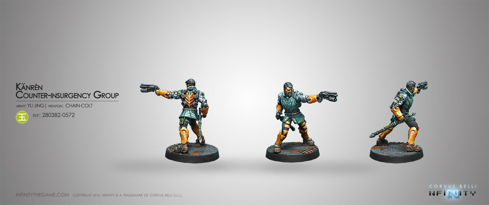 Kanren Counter-insurgency Group (Boarding Shotgun, Chain-Colt)