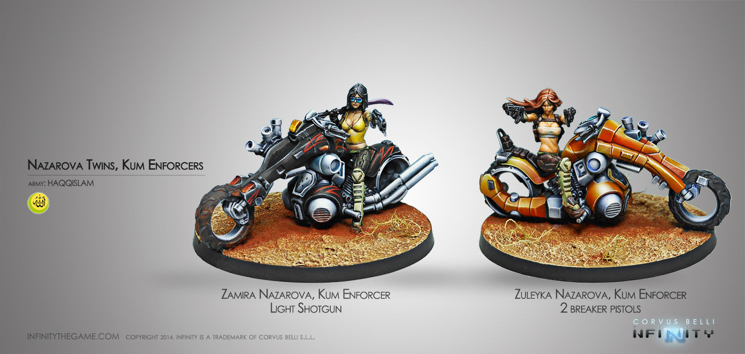 The Nazarova Twins, Kum Enforcers