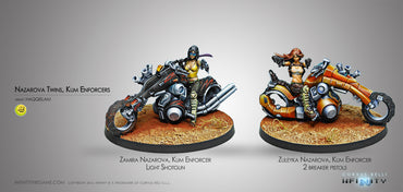 The Nazarova Twins, Kum Enforcers