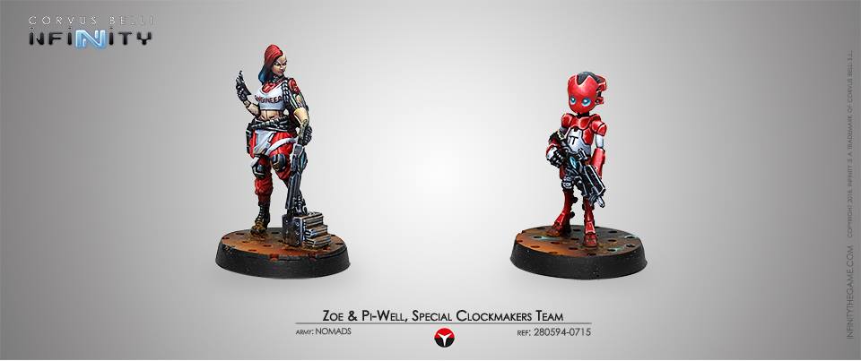 Zoe & Pi-Well, Special Clockmakers Team (Engineer & Remote)