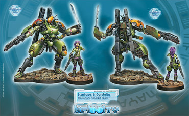 Scarface & Cordelia, Mercenary Armored Team