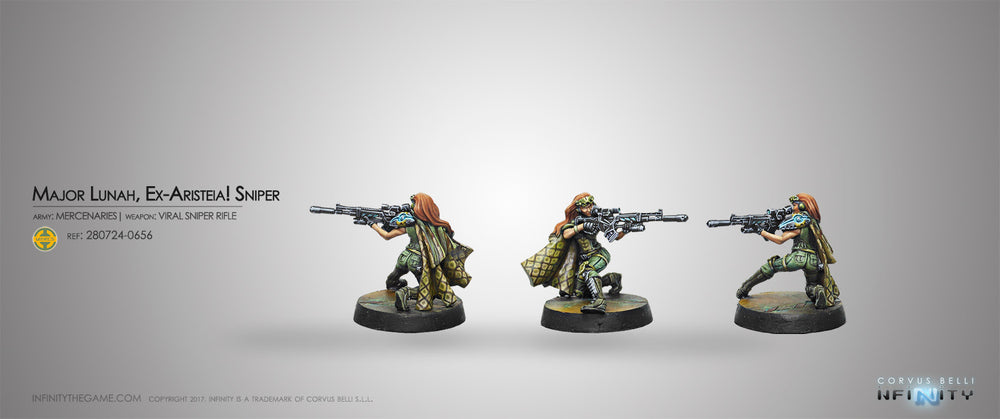 Major Lunah, Ex-Aristeia! Sniper (Viral Sniper Rifle)