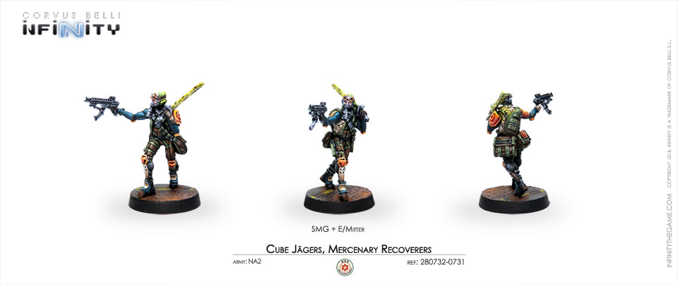 Cube Jagers, Mercenary Recoverers (SMG)