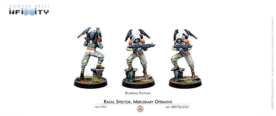 Raoul Spector, Mercenary Operative (Boarding Shotgun)