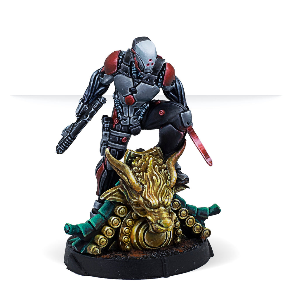 Infinity: Yu Jing Ninjas (Submachine gun, tactical bow)