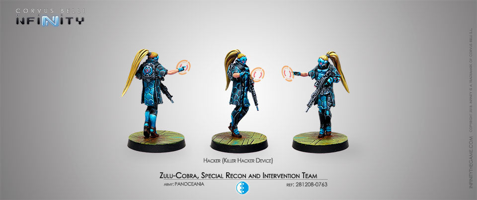 Zulu-Cobra, Special Recon and Intervention Team (Hacker)