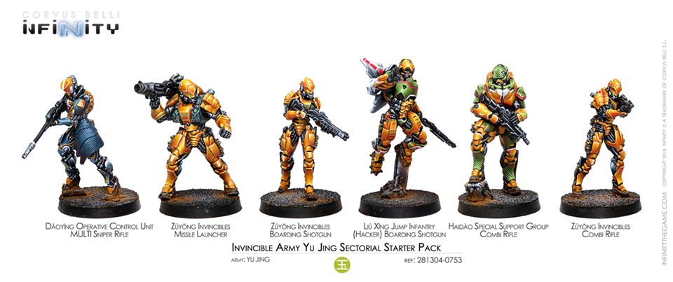 Invincible Army Yu Jing Sectorial Starter Pack