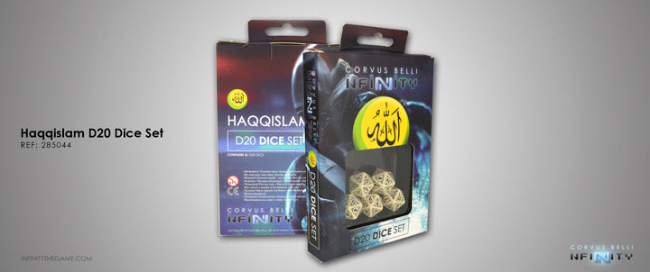 Haqqislam D20 Dice Set