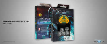 Mercenaries D20 Dice Set