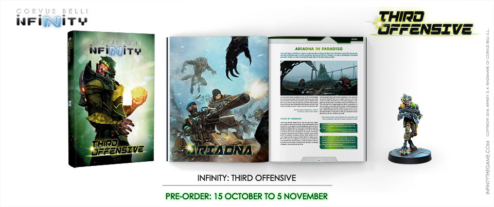 Infinity Third Offensive Hardcover Book