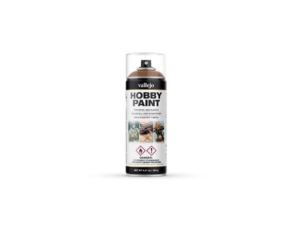 Vallejo: Aerosol: Leather Brown 400ml