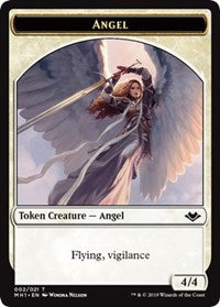Angel (002) // Bird (003) Double-sided Token [Modern Horizons Tokens]
